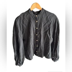 Club Monaco, button down blouse, size small